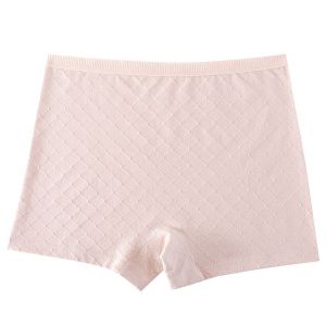 MiiOW | กางเกงชั้นในไร้ตะเข็บทรงสลิมฟิตสำหรับผู้หญิงในช่วงฤดูร้อน กางเกงชั้นในเสริมหน้าท้องแบบบาง ทรงสลิมฟิต ทรงเอวกลาง ทรงเอวสูง