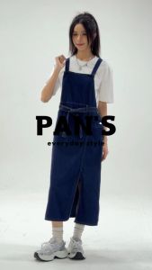 Dress Denim Jumbo Wanita Korea Style