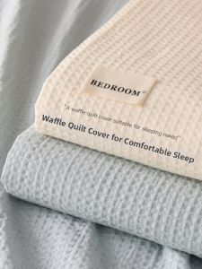 Kiss Dear | Cotton Waffle Weave Bed Cover 150x200cm