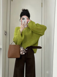 XUECAIQI | Stylish Slimming Womens Two-Piece Set Sweater Jeans