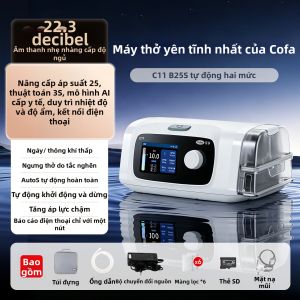 Cofoe | Máy Hô Hấp Tự Động Hai Mức Chống Ngáy Thông Minh AI