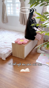 Tủ để đồ thông minh smart tận dụng không gian cạnh cửa sổ thương hiệu IGA - GP131