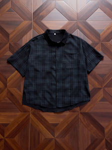 ZHUOCAN | Grid Pattern Casual Shirt