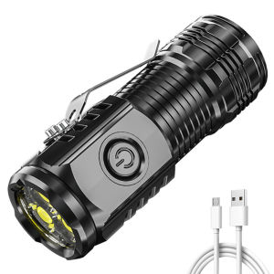 3LED Mini Portable Torch Anti-Slip Car Repair Working Lights USB Charging Repair Emergency Light for Outdoor Camping Use