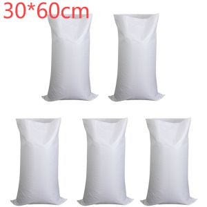 10-5pcs Flood Protection Sandbag Reusable Polypropylene Plastic Sandbags 35x45/30x60/45x75cm Flood Rescue Soil Filling Bag
