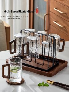YAGANG | High-temperature Resistant Tea Set Glasses Home Office Set