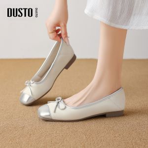 DUSTO | Flat Slip-On Ballet Style Womens Shoes