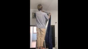 ผ้าใบล้างแอร์ ผ้าใบล้างแอร์สมุด ผ้าใบหนา รักษาลดริ้วรอย ทนน้ำยา 100% ตัวเลือก