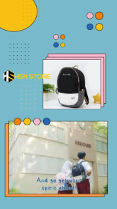 Ammarkids - Tas Sekolah Anak Perempuan dan Laki Laki SD Ransel Daily Backpack Series