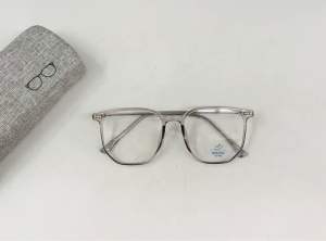 (Happy hour toy’s)Oversized Frame  Square Anti Blue Light Glasses Fashion Anti Radiation Eyeglasses