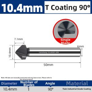 LASH | Deburring and Chamfering Single-edge Tool for Stainless Steel 90-degree