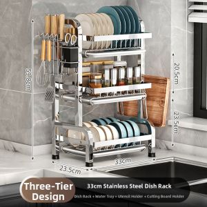 Multifunctional Kitchen Dish Rack