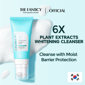 THE FANTICY Family Portrait Series includes 5 pieces: Low pH Balance Facial Cleanser Toner Whitening Serum Moisturizing Gel and Mugwort Mask. Suitable for all skin types it helps improve acne.