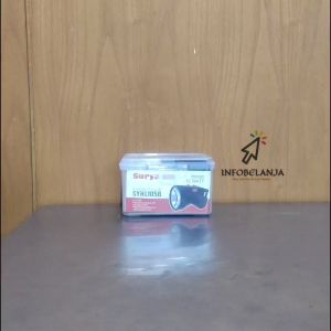 Senter Kepala 10 Watt Surya SYH L105B LED Putih Recharge Cahaya Putih