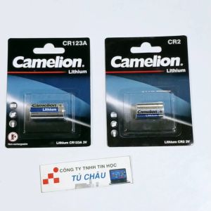 Pin 3V Camelion Lithium cho đèn Flash máy ảnh Model: CR2 / CR123A