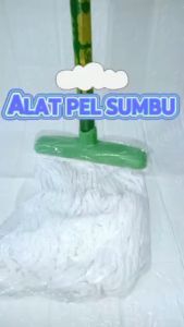PEL LANTAI SUMBU GAGANG KAYU MOP MURAH / ALAT PEMBERSIH LANTAI