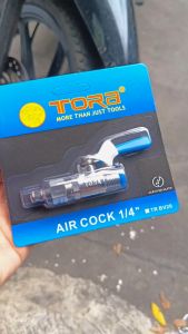 TORA Kran Angin 1/4\" BV20 - Keran Udara Kompresor - Ball Valve