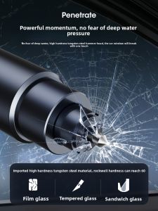 HELLOLEIBOO | Emergency Break Glass Multifunctional Safety Hammer