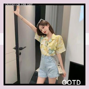 NQshop งานแนะนำเข้าใหม่สุดปัง เสื้อเชิ้ตแฟชั่นงานฮาวาย งานเกาหลีเกาใจ พร้อมส่งงานสวยให้เลือกหลายสี เนื้อผ้านิ่ม ใส่สบาย ซัมเมอร์นี้ใครไม่อยากพลาดงานดีๆ สั่งเลย