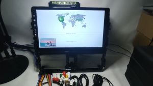 Combo mặt dưỡng TOYOTA VIOS các đời 2014-2017 10 inch kèm jack nguồn zin theo xe đồ chơi ô tô nội thất xe hơi phụ kiện xe hơi