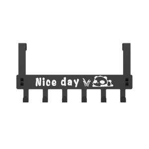 Over The Door Hook Hanger Door Back Hook Daily Home Rear Hook Hanger Bag Clothes Towel Hat Organizer