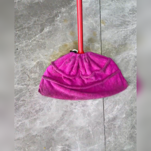 Multi-Functional Home Sweeping Brush Head Cover Duster Hair Absorbing Soft Bristle Mop Cleaning Tool Lazy Persons Broom