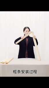 Wooden Canvas Paintinig Frame DIY 50x70cm Large Frame Canvas Stretcher Bars Kit for Oil Painting Poster Frames Living Room Home Decor