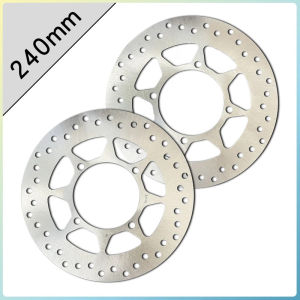 Star-Shaped Style 240mm Motorcycle Brake Disc For CRF250R CRF450R CR125R CR250R CRF250X CRF450X