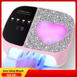 Đèn Sấy Móng Tay LED UV Không Dây 36 Đèn LED Sạc Lại Được Thiết Bị Làm Khô Sơn Móng Tay Acrylic Đèn Gel UV Làm Móng Di Động