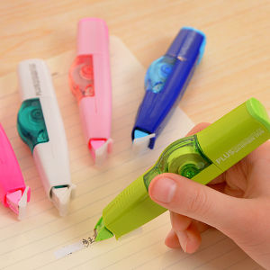 Japanese plus Pleshi Pen Style Correction Tape Large Capacity for Students Correction Tape Replaceable Core