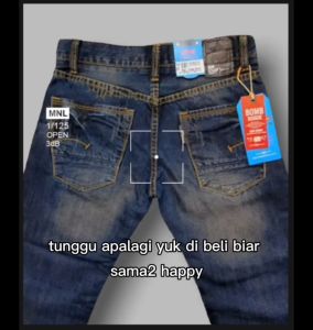 NEW BOMBBOGIE-celana jeans panjang pria BOMBBOGIE-jeans pria premium-celana panjang jeans (COD)