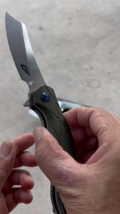 supknife มีดพับ Eafengrow ของแท้ รุ่นEF รุ่น919 ใบมีดD2 ระบบเปิดฟลิปเปอร์บอลแบริ่ง