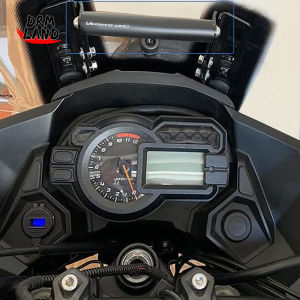 Giá Đỡ Điện Thoại Xe Máy Cho Kawasaki Versys 1000 VERSYS1000 2015-2018 Định Vị GPS Tấm Giá Đỡ Bao 22MM Nhôm Phụ Kiện