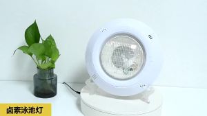 SXH Outdoor Waterproof ip68 Low Voltage 150w Halogen Swimming Pool Light Highlight Wall-Mounted 12v/24 Underwater Light