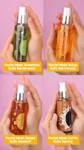 FACIAL WASH SR12 - Sabun Cair untuk Kulit Berminyak, Berjerawat, Flek Hitam, Kombinasi & Normal