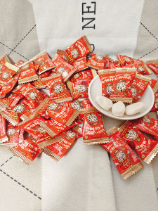 Imiao Wealth God Holding Yogurt Candy Snacks New Year Goods Low Inflation Sand Type Candy Chinese Traditional Festival Treats