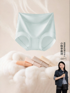 GUNIANGJIA | Antibacterial High-Waist Pure Cotton Panties