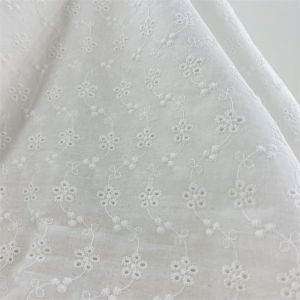Embroidery Lace 100% Cotton Fabric Water Soluble Hollow Small Flower For Sewing Dress Clothes DIY Handmade Crafting By Half Yard