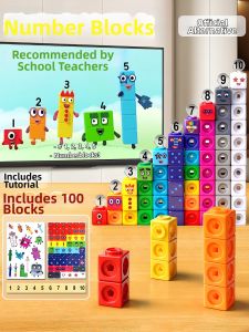 Feiyu | Educational Easy-to-Grasp Compatible Numberblocks Blocks
