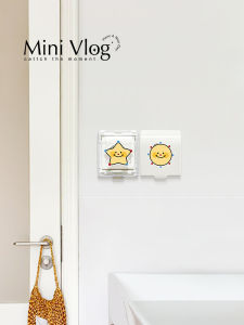 Vỏ Bảo Vệ Nút Bấm Phòng Chống Tia Lửa Nhà Bếp Phòng Tắm Ổ Cắm Điện Chống Nước Hộp Chống Tạt Nước Dùng Trong Gia Đình