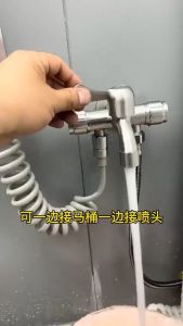 Sincecu 304 Stainless Steel Chrome Finish 3-Way Laundry Faucet with Anti-Slip Handle Elegant Bathroom Sink Tap