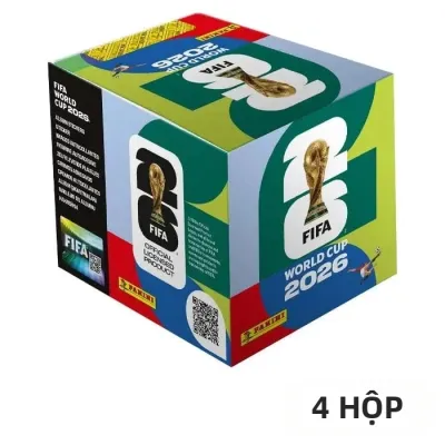 Bandai | Bộ Sưu Tập Sticker Bóng Đá Panini Original 2026 Phiên Bản Quốc Tế Quà Lưu Niệm Hiếm Dành Cho Người Hâm Mộ Nhóm Tuổi 18+