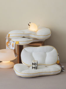 Zero-Pressure Soybean Fiber Pillow Core Children Students Single Person Pillow Simple Solid Color Fluffy Home Use Pillow Core