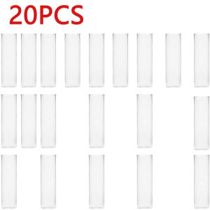 20 Chiếc Bình Hoa Trụ Nhựa Trong Suốt Gói Số Lượng Lớn Cho Đám Cưới Centerpieces Nhà Bàn Ăn Cho Tiệc Bình Hoa Trong Suốt