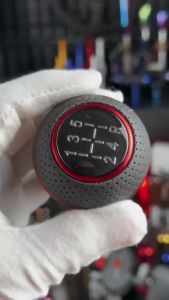 Gear Shift Knob Mobil Kulit 5 Speed Universal