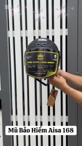 Mũ Bảo Hiểm 3/4 Đầu ASIA MT168 /Bảo Hành 12 Tháng (Kính Khói)
