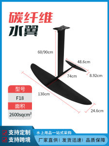 New Standing Carbon Fiber Aluminum Alloy Water Sports Kite Surfboard Accessories Logo Customizable Outdoor Travel Gear