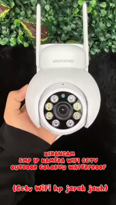 XIHANCAM 5MP IP Kamera Wifi/4G CCTV Outdoor ColorVu Waterproof 360 PTZ Zoom CCTV Wifi HP Jarak Jauh