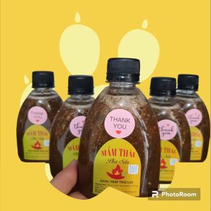 Mắm Thái pha sẵn làm gỏi Somtum ăn bún chấm bánh tráng hải sản cực kỳ tiện lợi 250ml