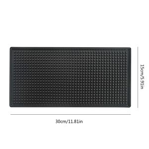 Thảm Lót Quầy Bar PVC Chống Trượt Chất Liệu Cao Su Chống Thấm Nước Chịu Nhiệt Có Lỗ Thoát Nước Dành Cho Quán Cà Phê Barista Bartender Kích Thước 30x15x1cm